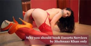 ﻿Why you should book Escorts Services by Shehnaaz Khan only